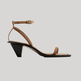 A.Emery | Irving Heeled Sandal in Nutmeg Suede