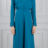 Victoria Beckham | Long Sleeve Dolman Midi Dress