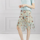 Stella McCartney | Garden Print Asymmetrical Skirt