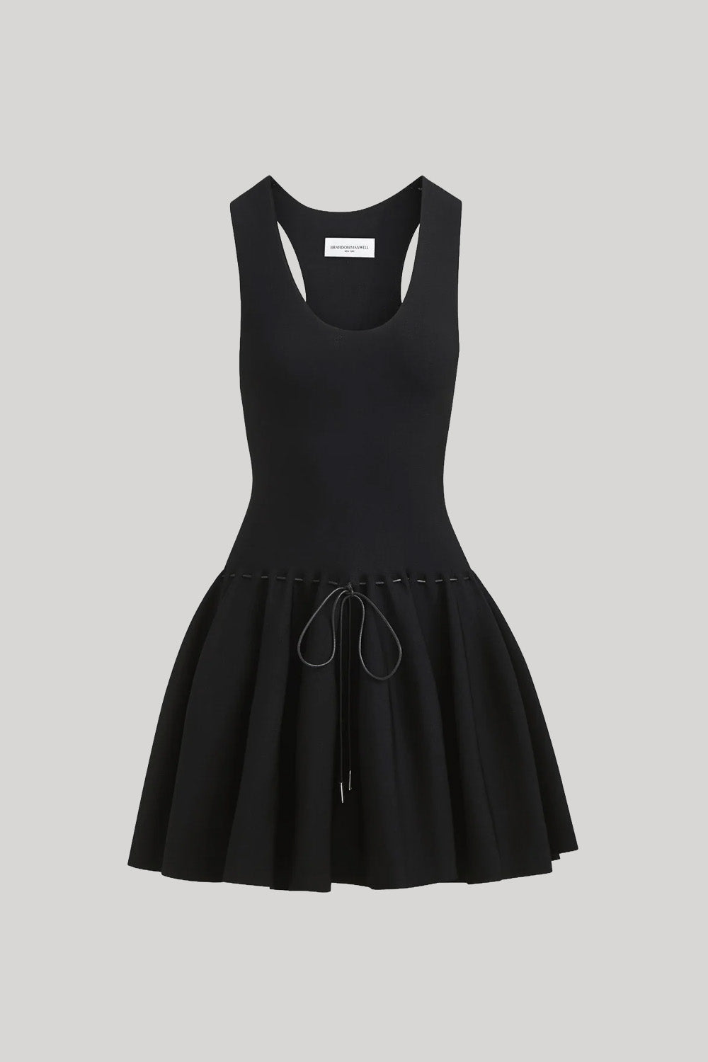 Brandon Maxwell | The Cleo Mini Dress in Black Brandon Maxwell | The Cleo Mini Dress in Black