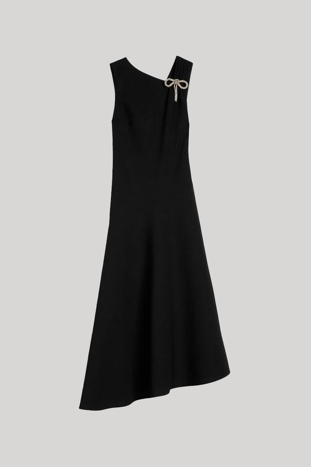 jil sander black dress Jil Sander V-neck Sleeveless Dress