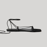 Toteme | Black Suede Sandals