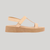 Ancient Greek Sandals | Natural Myrto Platform Sandal