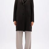 Harris Wharf London | Button-Up Boxy Coat