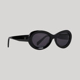 Toteme | Black Oval Sunglasses