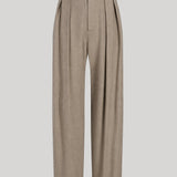 Kallmeyer | Joel Pleated Trouser in Mocha