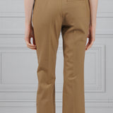 Maria McManus | Toffee Cropped High Waisted Trouser