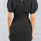 Victoria Beckham | Gathered Waist Mini Dress