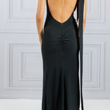 Victoria Beckham | V-Neck Gathered Waist Gown