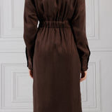 Maria McManus | Chocolate Belted Dress