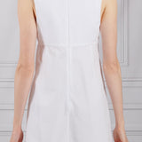 Jil Sander | Optic White Mini Dress