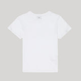 SPRWMN | Cotton Short Sleeve Baby Tee in White