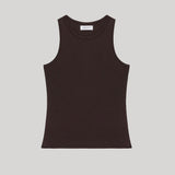 SPRWMN | Cotton Racer Tank in Americano