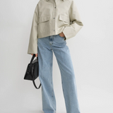 Toteme | Cropped Cotton Jacket