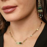 Eden Presley | Tricolor Tourmaline and Diamond SHINE Necklace