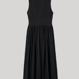 Toteme | Sleeveless Cotton Tee Dress in Black