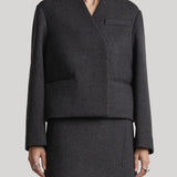 A.Emery | The Drew Jacket in Charcoal Melange