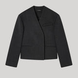 A.Emery | The Drew Jacket in Charcoal Melange