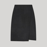 A.Emery | The Roche Skirt in Charcoal Melange