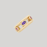 Audrey Cohen | Crown Ring with Amethyst and Pink Tourmaline