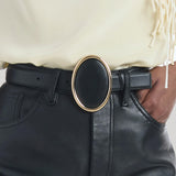 Altuzarra | Eclipse Belt in Black