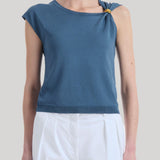 Altuzarra | Rinaldi Top in Ash Blue