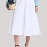 Altuzarra | Varda Skirt in Optic White