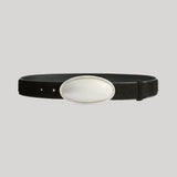 Altuzarra | Oval Plaque Belt in Black