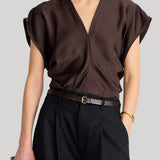 Apiece Apart | Monde Drape Bias Top
