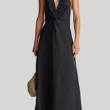 Apiece Apart | Salome Halter Maxi in Black