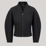 Black zip up jacket