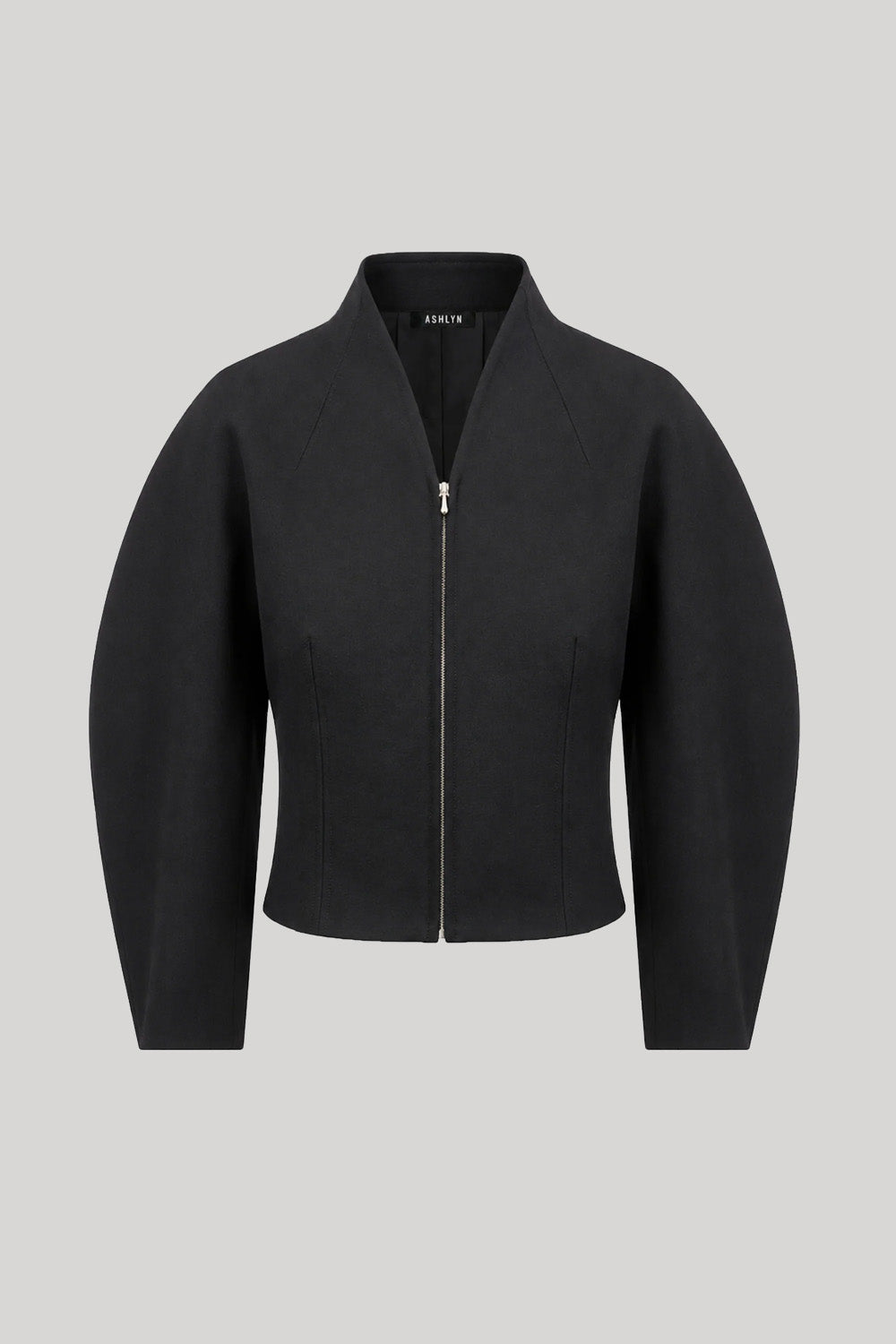 Black zip up jacket