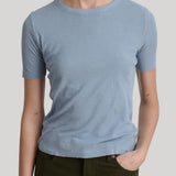 B SIDES | Double Tee in Alpine Blue / Marine