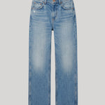 Light blue denim jeans