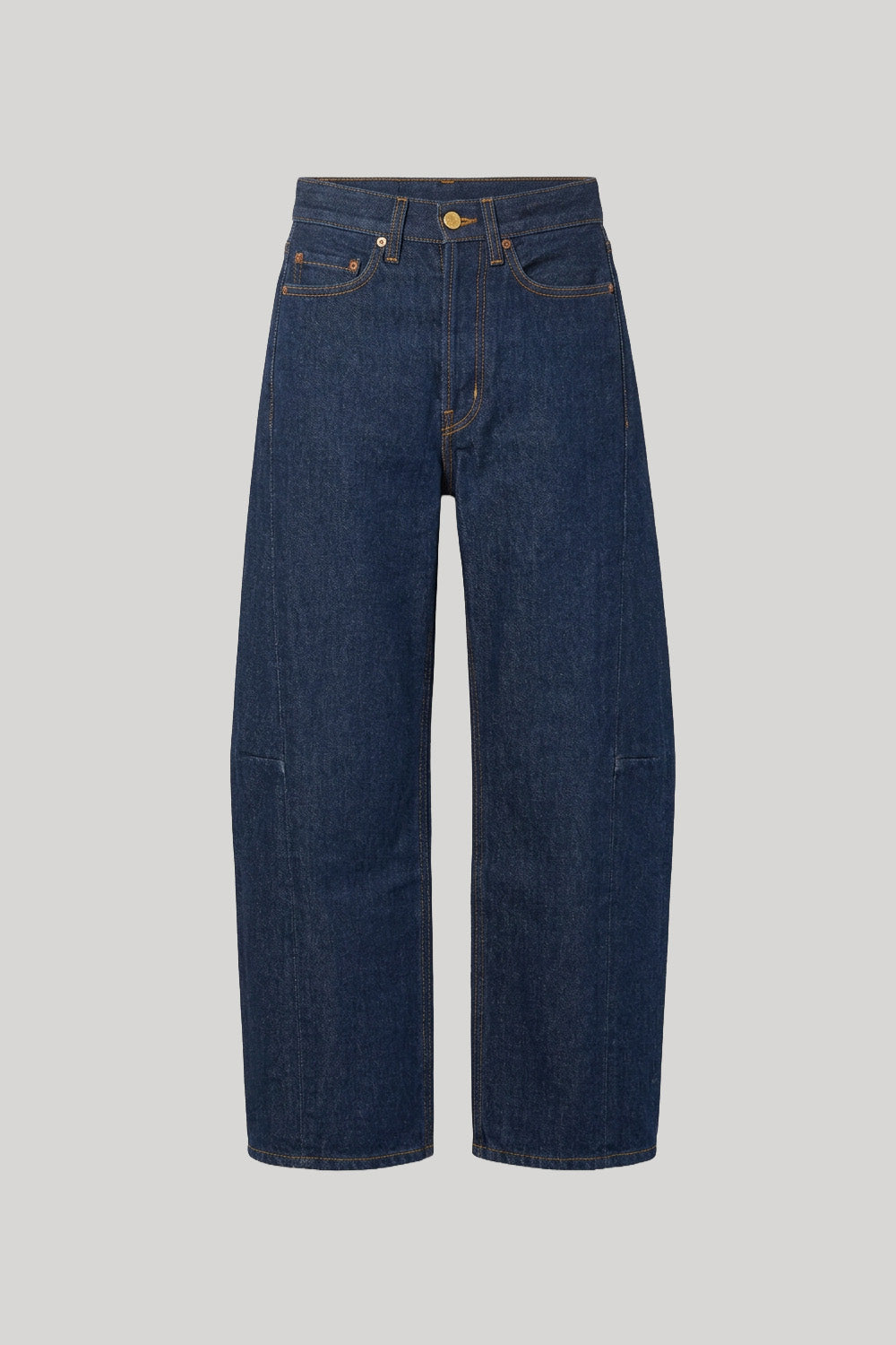 Dark blue denim jeans