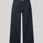 Dark wash denim
