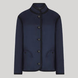 Blazé Milano | Curly Jacket in Nitak Navy