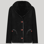 A black hooded jacket 