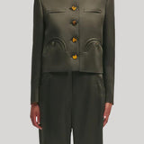 Blazé Milano | Shamo Bolero in Dark Forest Green