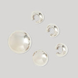 Brandon Maxwell | The Nova Dot Cluster Earrings in Silver