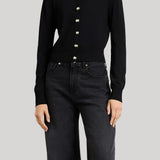 Brandon Maxwell | The Aubrey Cardigan in Black