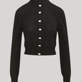 Brandon Maxwell | The Aubrey Cardigan in Black