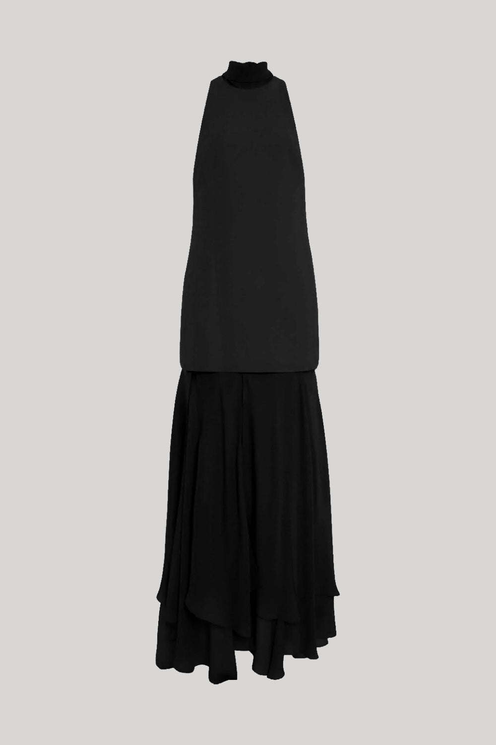brandon maxwell black dress Brandon Maxwell The Sylvie Cutout Stretch-jersey Gown - Women - Black Dresses