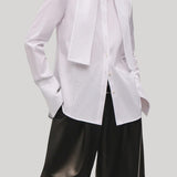 Brandon Maxwell | Inez Shirt in White
