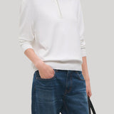 Brandon Maxwell | Keaton Sweater in White