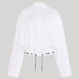 Brandon Maxwell | The Leland Shirt in Optic White