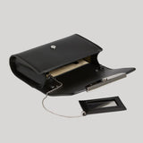 Brandon Maxwell | The Louise Pochette Bag in Black Leather