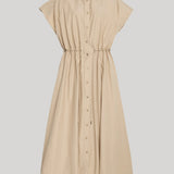 Brandon Maxwell | The Blake Shirtdress in Dune