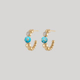 Eden Presley | Small Beaded Hoop