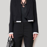 We-AR4 | The Cocktail Blazer in Black Stripe